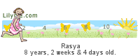 Lilypie Kids birthday Ticker